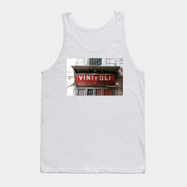 Vini E Oli Tank Top by ephotocard